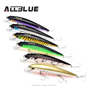 ALLBLUE AB06 Bait Wobbler Fishing Lure 11cm 14.2g Bait artificial de los Minnow Bajo Pike Profundidad 1m Pesca Isca Artificial - Product Image 1