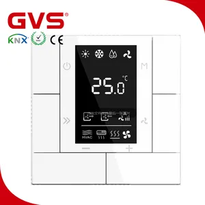 2019 KNX/EIB GVSKバスファクトリースマートビルディング自動システムKNX多機能サーモスタットAC床暖房KNXシステム