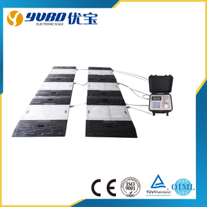 20 톤 유선 정적 휴대용 트럭 무게 기계/전자 트럭 차축 저울 - Product Image 4