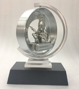 Reloj de madera de <span class=keywords><strong>piano</strong></span> antiguo - Product Image 5