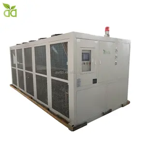 100 Ton 350 Kw 100 RT Hanbell Compressor de Parafuso De Ar de Refrigeração Refrigerador de Água