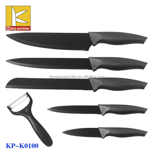 Gift box 6 pz acciaio inox antiaderente set di <span class=keywords><strong>coltelli</strong></span> <span class=keywords><strong>da</strong></span> <span class=keywords><strong>cucina</strong></span> coltello svizzero - Product Image 2
