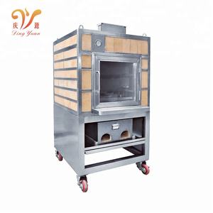 Barbacoa conjunto de madera de despedido horno de Pizza, caja de almacenamiento con parrillas - Product Image 6