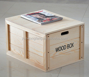 Boîte de rangement en bois faite à la main, nouveau design, boîte à jouets en bois multifonctionnelle, vente en gros - Product Image 2