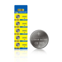CR2025 batería de litio pila de botón 3V reloj moneda batería