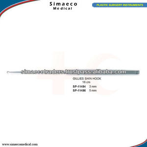 อุปกรณ์ผ่าตัดมือแบบตะขอเกี่ยวผิวของ Gillies ได้รับการรับรองจาก CE SM-101ระดับพื้นฐานของเครื่องมือผ่าตัด - Product Image 1