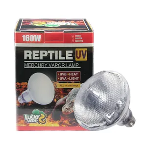 160w par 38 mercury vapor bulb/lamp uva uvb heat lighting for turtles