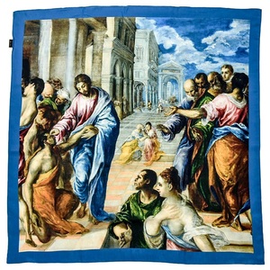 Scialle in Twill <span class=keywords><strong>seta</strong></span> da 10 mamme sciarpe con disegni specificati pittura a olio quadrata con stampa scialle in Twill di <span class=keywords><strong>seta</strong></span> satinata - Product Image 4