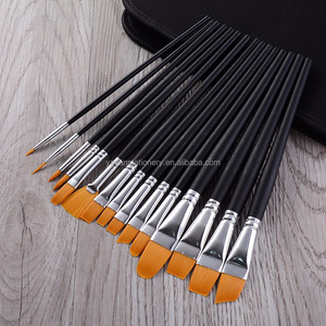 Brosses <span class=keywords><strong>de</strong></span> peinture synthétiques dorées, pinceaux pour art, acrylique, pour <span class=keywords><strong>aquarelle</strong></span>, <span class=keywords><strong>haut</strong></span> <span class=keywords><strong>de</strong></span> <span class=keywords><strong>gamme</strong></span>, vente en gros, 1 pièce - Product Image 4