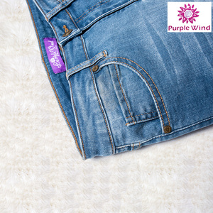 Fiable et pas cher accepter OEM dame <span class=keywords><strong>jean</strong></span> bleu clair flare <span class=keywords><strong>jean</strong></span> - Product Image 4