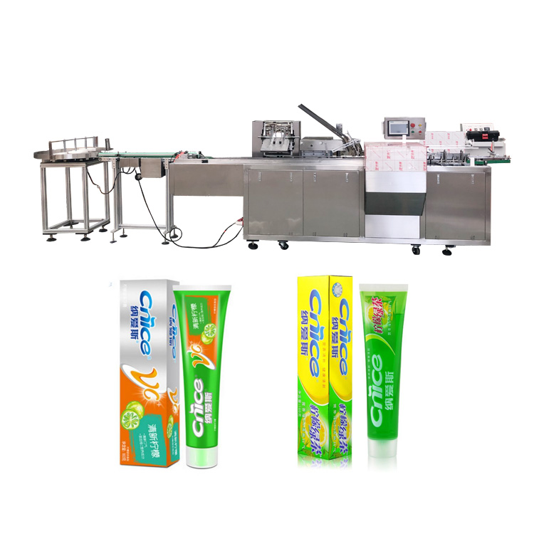 JB-120WZ automatic Trial Pack Toothpaste cartoning machine essential oil bottle packaging carton box make machin price