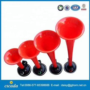 <span class=keywords><strong>Trompeta</strong></span> <span class=keywords><strong>de</strong></span> plástico rojo con llamada <span class=keywords><strong>de</strong></span> melodía, claxon <span class=keywords><strong>de</strong></span> aire para música post para automóviles - Product Image 4