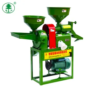 low price combined auto small rice dal mill machine