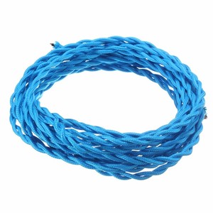 <span class=keywords><strong>2</strong></span> Core 0.75mm multicolor torcedura trenzado tela flexible del alambre del cable eléctrico Cable de iluminación de luz colgante - Product Image 3