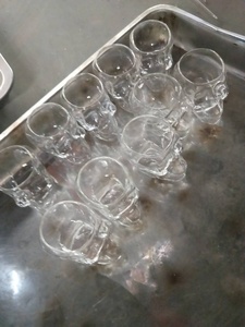 Dibujo a mano de 120ml, vaso de cristal de borosilicato, Cráneo, vaso de cristal, whisky, bar, fiesta en casa - Product Image 5