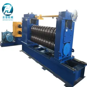 50 meters /min speed 2 X 1300mm Automatic Steel Coil Slitting and recoil production line