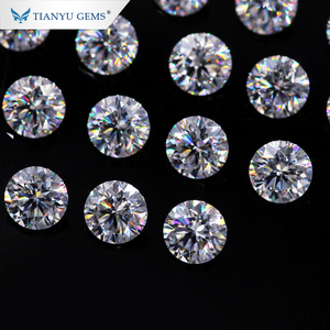 Tianyu gemas a granel 1.5 quilates estrella corte mejor anillo de <span class=keywords><strong>diamante</strong></span> sintético descolorido DF - Product Image 6
