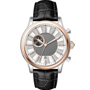 Genuino degli uomini della cinghia <span class=keywords><strong>di</strong></span> cuoio <span class=keywords><strong>di</strong></span> alta qualità super <span class=keywords><strong>orologi</strong></span> <span class=keywords><strong>di</strong></span> marca - Product Image 3