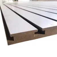 Mdf Slatwall Panel, Melamine Slotwall Board, 2.5 mm Slot