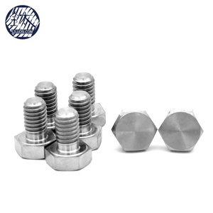 Fábrica de alta resistencia a la tracción DIN933 de aleación de titanio de pernos de cabeza hexagonal <span class=keywords><strong>Gr5</strong></span> - Product Image 6