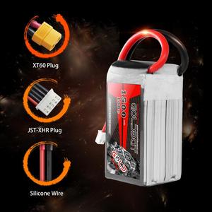 Vente en gros goldbat <span class=keywords><strong>Lipo</strong></span> 2s 3S <span class=keywords><strong>4S</strong></span> 5S 6S <span class=keywords><strong>1500mAh</strong></span> 100C Drone AKKU pour hélicoptère RC avion quadrirotor bateau - Product Image 5