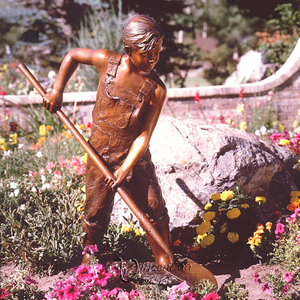 <span class=keywords><strong>Nude</strong></span> jardín de metal artesanía muchacho niños estatua de bronce de tamaño natural para la venta - Product Image 5