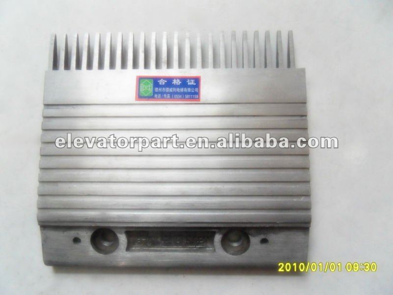 Kone эскалатор 22-Teeth алюминий плита гребня RTV-B