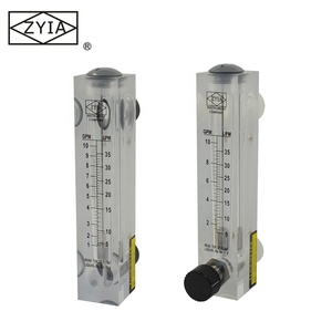 Panel <span class=keywords><strong>Type</strong></span> Water Liquid Rotameter Plastic <span class=keywords><strong>Rotor</strong></span> Float Flowmeter Met Regelklep - Product Image 5