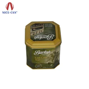China high quality small tea tins guangzhou supplier