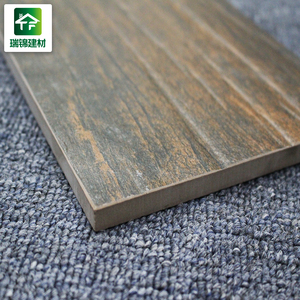 Suspendido patrón Bangladesh <span class=keywords><strong>mate</strong></span> de madera rústica color impreso pisos 150 madera mirar baldosas de cerámica para el piso - Product Image 2