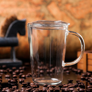 Comercio al por mayor <span class=keywords><strong>de</strong></span> gran capacidad sola pared resistente al calor café/leche/<span class=keywords><strong>cerveza</strong></span>/taza <span class=keywords><strong>de</strong></span> té/taza con asa y tapa - Product Image 2
