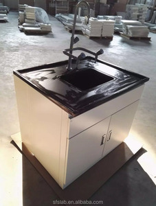 Diş laboratuvarı ada ve taraflı alüminyum laboratuar tezgahı çalışma masası mobilya - Product Image 2