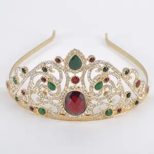 Wedding Crown Queen Bridal Tiaras Bride Jewelry Headband Wedding Accessories Diadem Luxury Hair Ornaments