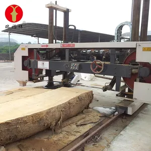 High quality large scale horizontal bandsaw sawmill wood cutting machine