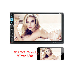 Hệ Điều Hành WINCE 6.0 7Inch Hỗ Trợ Nhiều Định Dạng Video Máy Phát Mp5 Trên Xe Hơi Độ Phân Giải Cao - Product Image 2