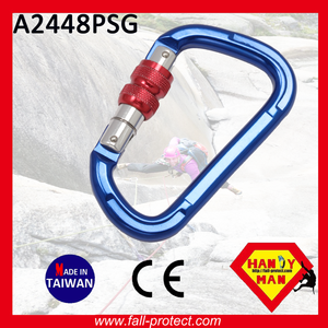 CE Certified Classic D Shape Aluminum Mountaineering Carabiner - Product Image 5