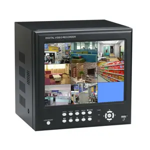 Full HD reproductor de medios 8 pulgadas Digital fija TFT Monitor con la imagen real