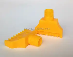 Mini Plastik bertiup udara nozzle, ABS angin Debu jet Nozzle Kontrol