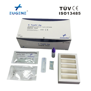 diagnóstico Kit Para anticuerpos IgG e IgM a <span class=keywords><strong>Salmonella</strong></span> fiebre tifoidea y Para-La fiebre tifoidea 3-Prueba de línea (GICT) - Product Image 1