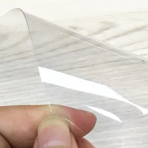 Içinde yüksek temizle sert plastik levha PET levha rulo 0.6mm kalın