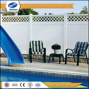 Jardín enrejado de plástico de privacidad cercas de vinilo - Product Image 4
