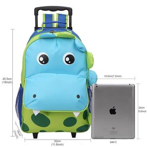 Juego de <span class=keywords><strong>Maletas</strong></span> <span class=keywords><strong>para</strong></span> Niños, Maleta de Viaje <span class=keywords><strong>con</strong></span> <span class=keywords><strong>Ruedas</strong></span>, Maleta Rígida, Bolsa Escolar <span class=keywords><strong>para</strong></span> <span class=keywords><strong>Niñas</strong></span> y Niños - Product Image 5