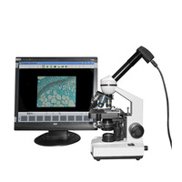 Microscopio Digital USB con Cámara VGA de 0.35MP 640x480, Certificado CE y RoHS, con Software de Imagen para Control de Calidad en Laboratorio
