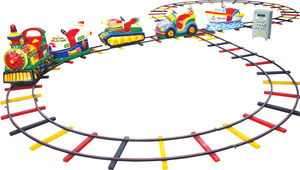 Parque de Atracciones al aire libre comercial, juegos, tren eléctrico sin vías, en venta - Product Image 5