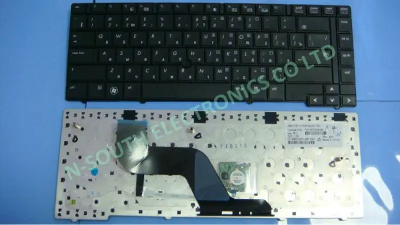 Original neue Laptop-Tastatur Für HP Elite book 8440p 8440w schwarz RU-Layout mit Point Stick v103102cs1