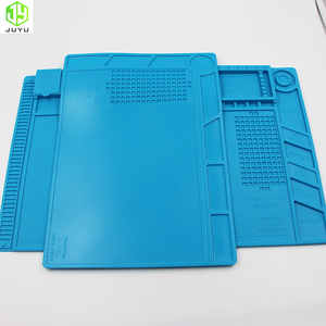 45x30cm temperatura resistente al calore riparazione di isolamento magnetico tappetino in Silicone per la stazione di riparazione di saldatura BGA - Product Image 4