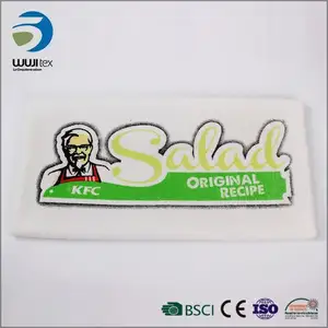 Microfibra presente com logotipo KFC natal toalhas de banho de hóspedes