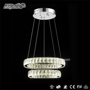 Colgando ronda Moderno araña de cristal k9 luz de techo de iluminación - Product Image 2
