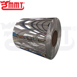Servizio di Taglio Lamiera di <span class=keywords><strong>Alluminio</strong></span> Certificata ISO9001 Serie 1000 Grado 1070, <span class=keywords><strong>Lega</strong></span> Sottile 0,4mm con Rivestimento PVD Altamente Riflettente 95% per Illuminazione - Product Image 3