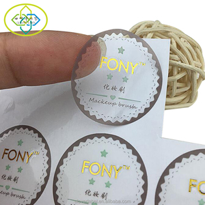 Custom Packing Vinyl Gold Sticker Foil Printing <strong>Sticky</strong> <strong>Label</strong> - Product Image 6